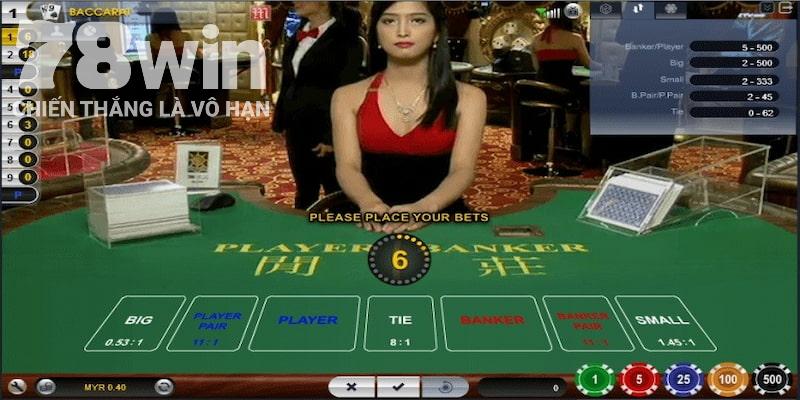 Baccarat online - tuyệt phẩm game hay tại 78win